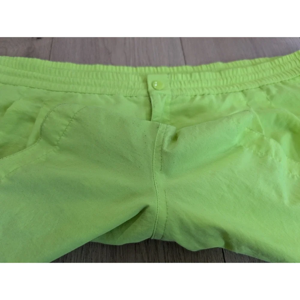 Nike Challenge Court Andre Agassi Shorts Vintage 90's Sz X-Large Rare Neon Volt